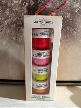 Solo En Ibiza Mini Body Butter set,l NIB